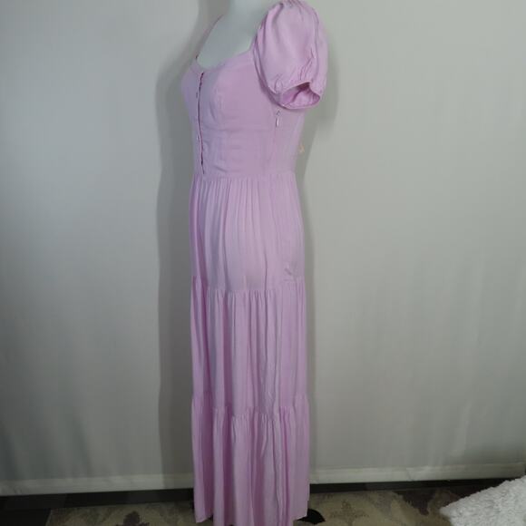 Yumi Kim Lavender Midi Cake Walk Dress Size Small - Picture 2 of 10